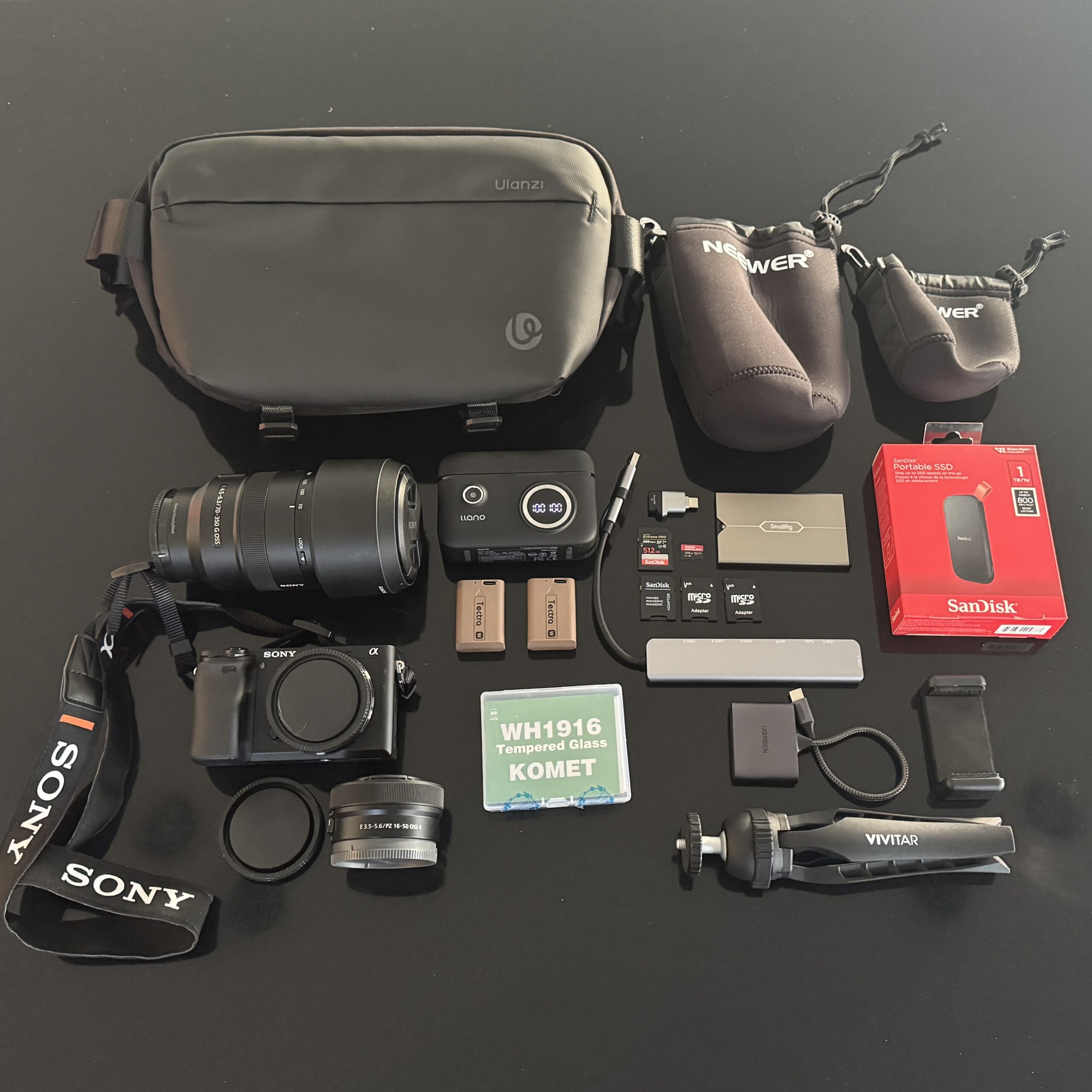 Sony a6400 camera accessories